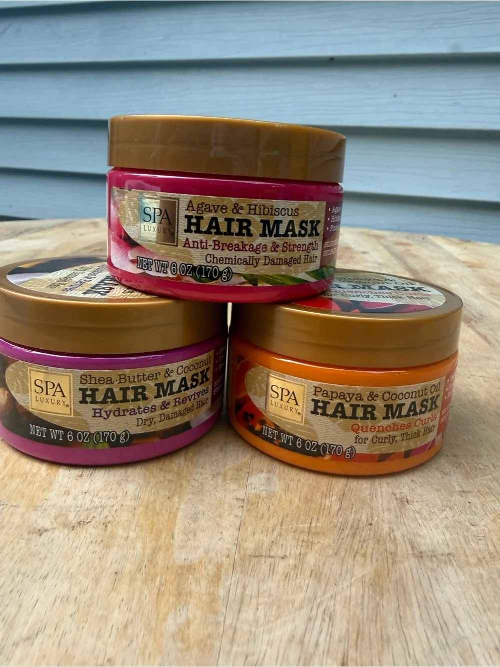 3-Papaya & Coconut Oil Hair Mask for Kids - Orange